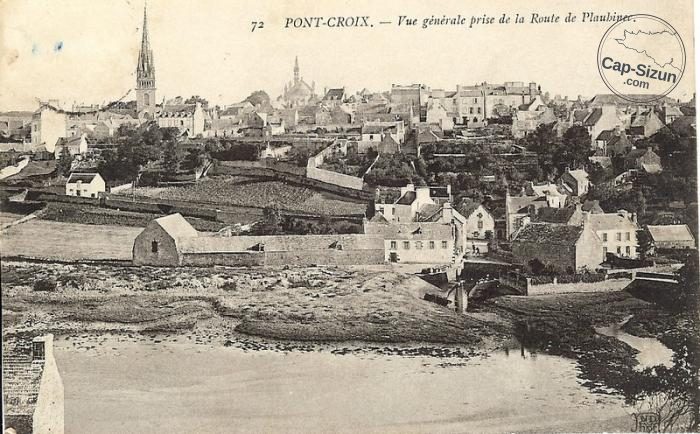 Vue de Pont-Croix  vers 1910