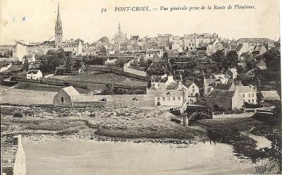 Vue de Pont-Croix  vers 1910