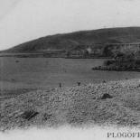 La plage du Loc'h en 1900