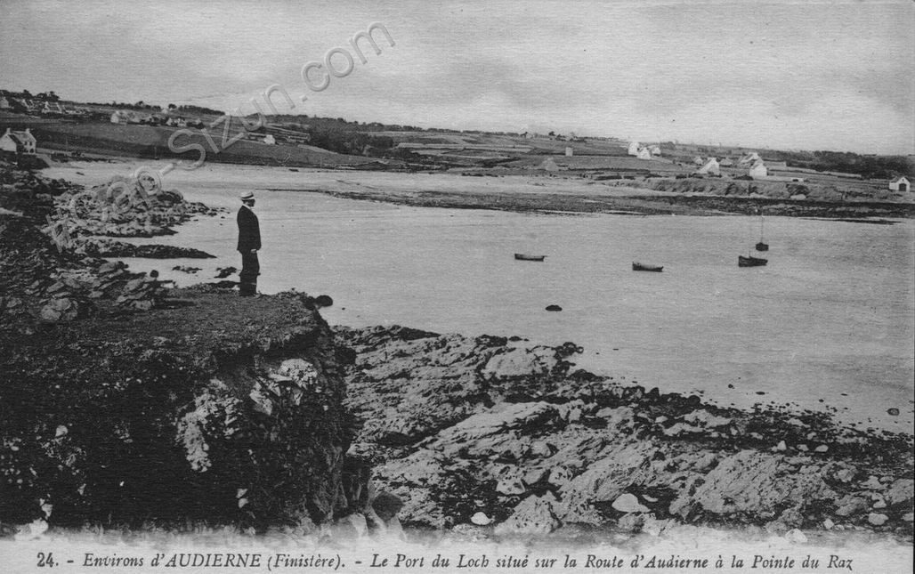 La plage du Loc'h en 1910-1920