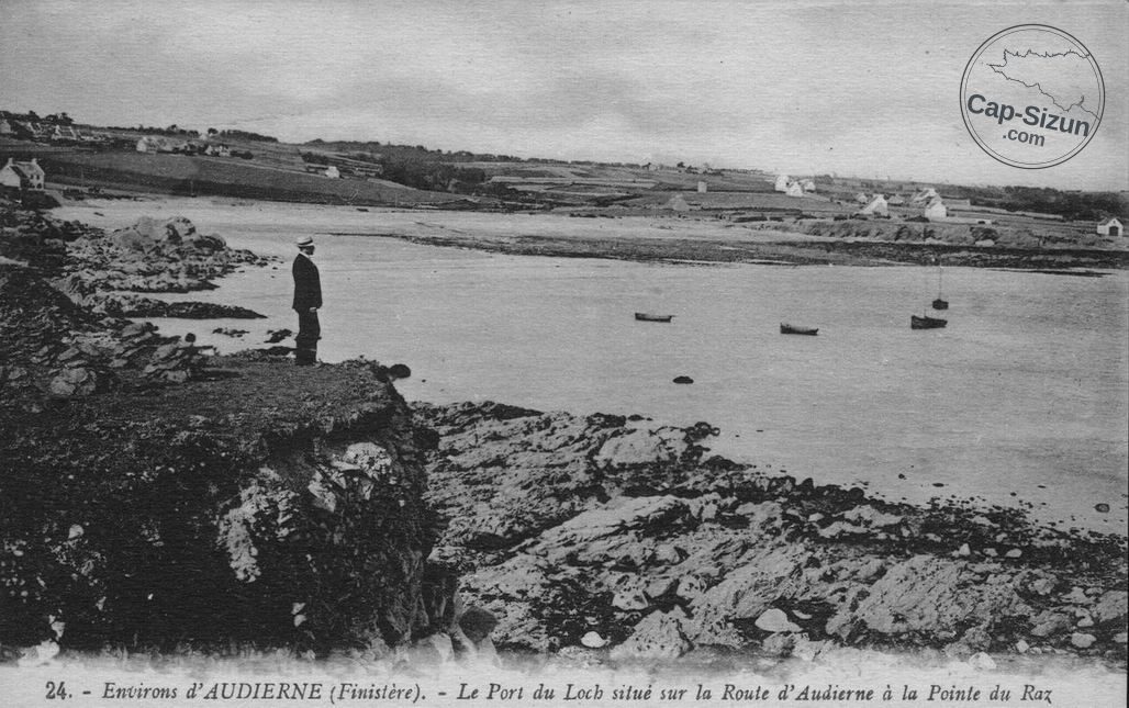 La plage du Loc'h en 1910-1920