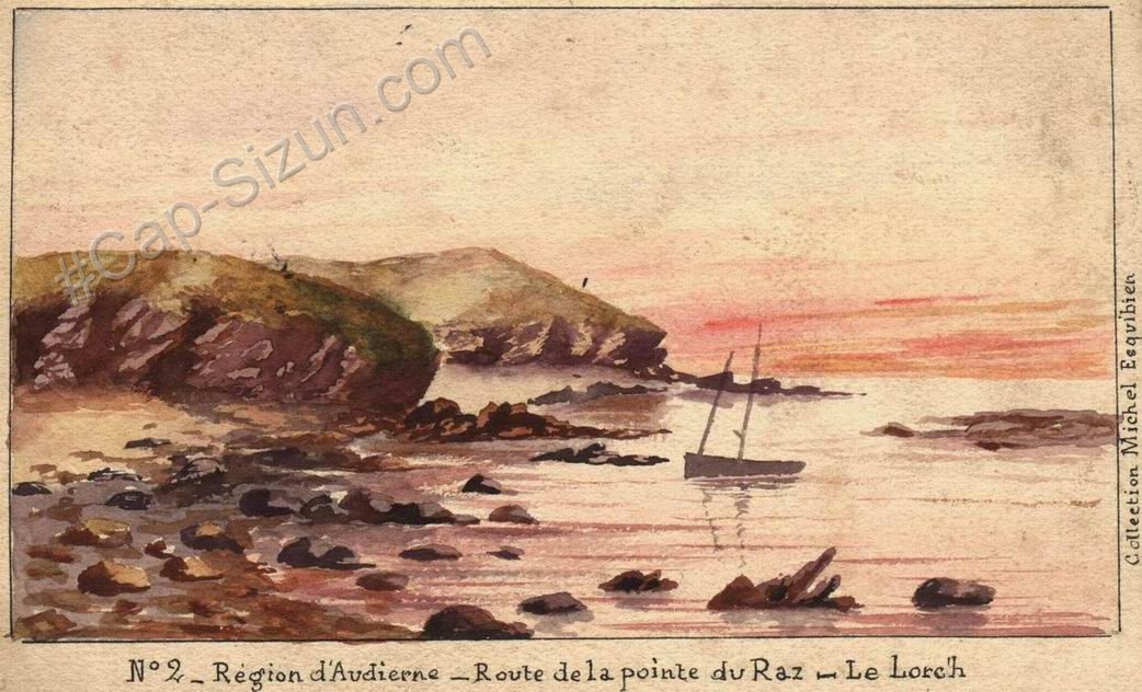 La côte du port du Loc'h 