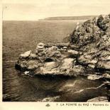La pointe du Raz, rochers du Moine