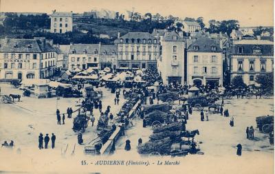 Le marché d'Audierne