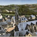 L'Eglise de Cleden-Cap-Sizun vue d'Avion