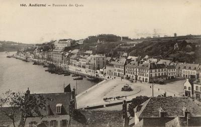 Audierne, panorama des quais