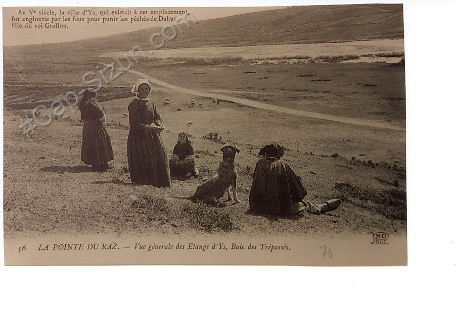 Pointe du Raz, les étanges d'Ys